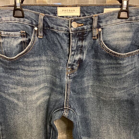 Pacsun Girlfriend Cut Cropped Denim - Picture 13 of 13